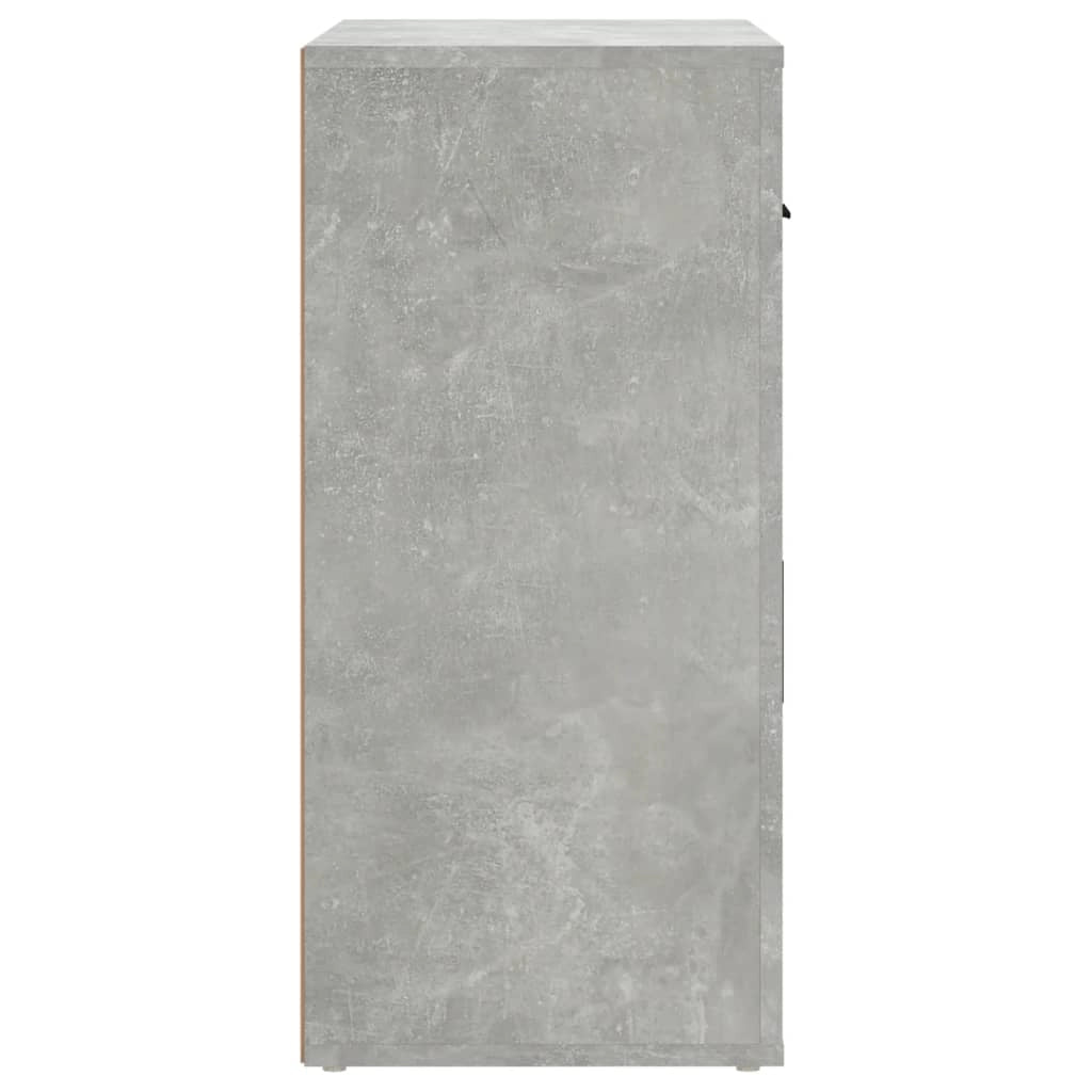 Buffet credenza cassettiera armadio mobile contenitore organizer per cucina soggiorno salotto 80 x 33 x 70 cm legno ingegnerizzato grigio 02_0032100