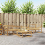 Set di divani da esterno 5 pcs Bianco 79 x 79 x 37 cm 3386008