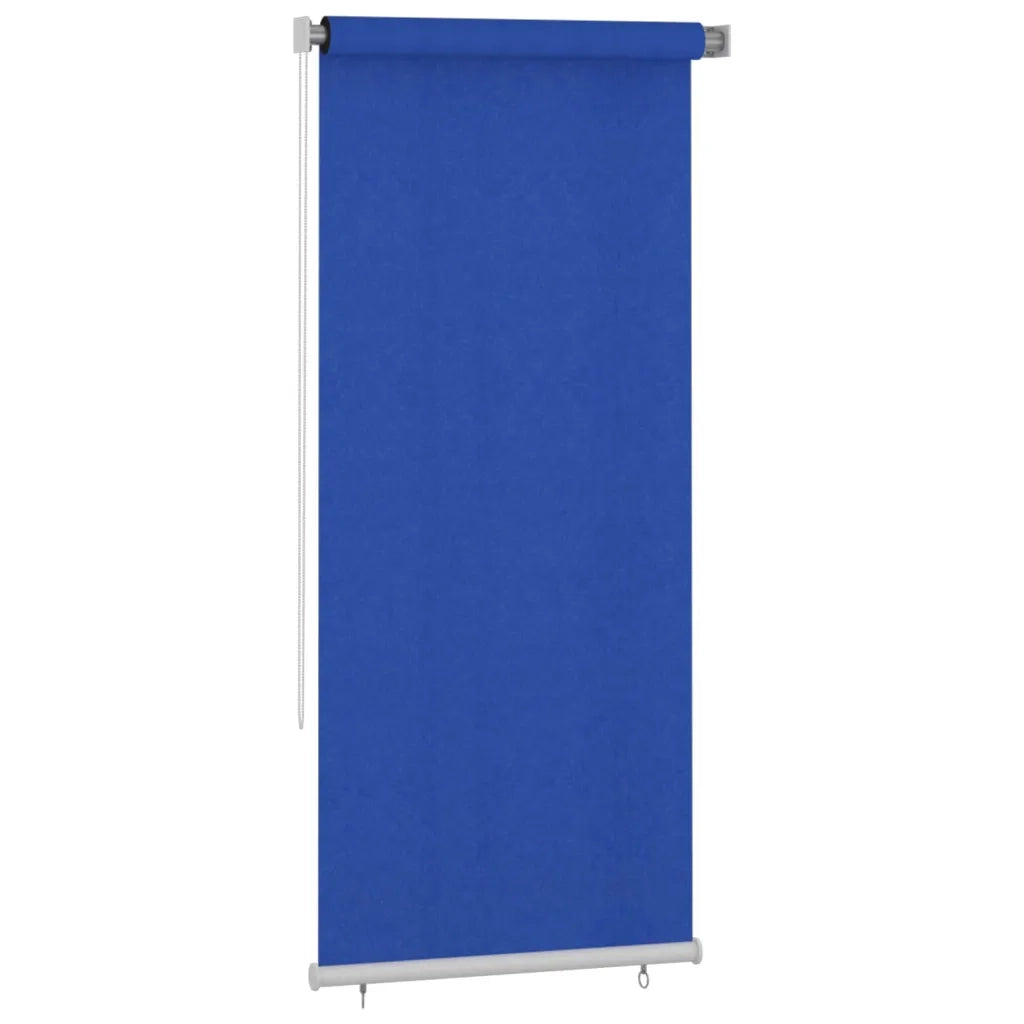 Tenda a Rullo per Esterni 100x230 cm Blu HDPE