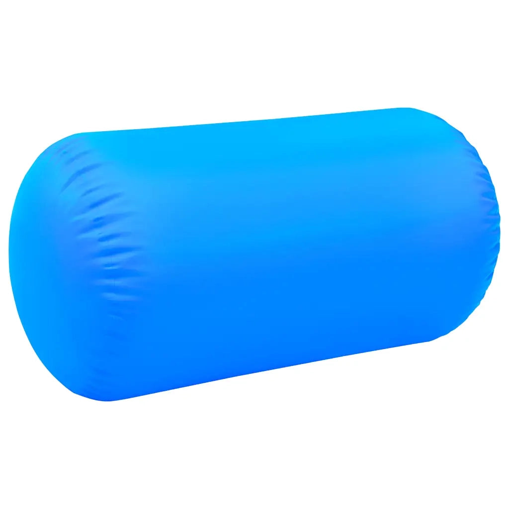 Rotolo da Ginnastica Gonfiabile con Pompa 120x90 cm in PVC Blu CFW7618345