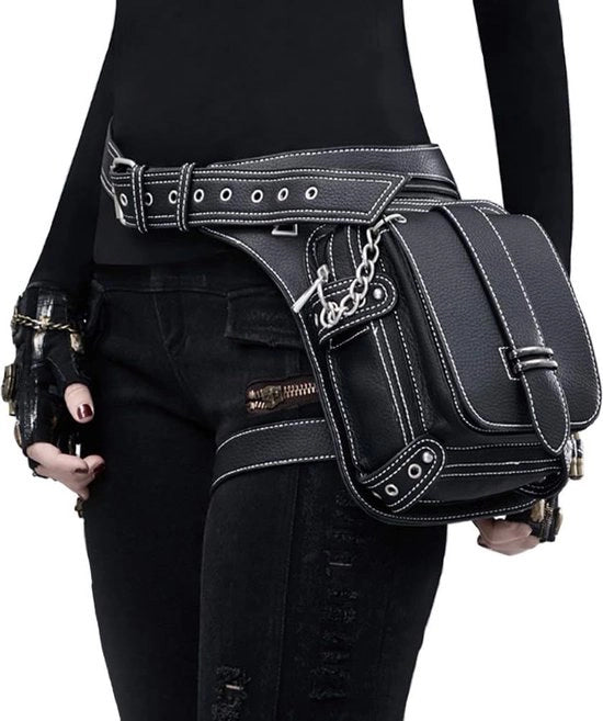 Borsa Tattica Multifunzionale per Uomo Donna con Bassa Cintura per Campeggio Escursione