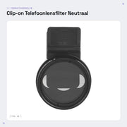 Filtro Clip-on ND 2-400 - Ottico - Eliminazione delle Riflessioni - Fotografia di Paesaggio - Regolabile - Filtraggio Ottico