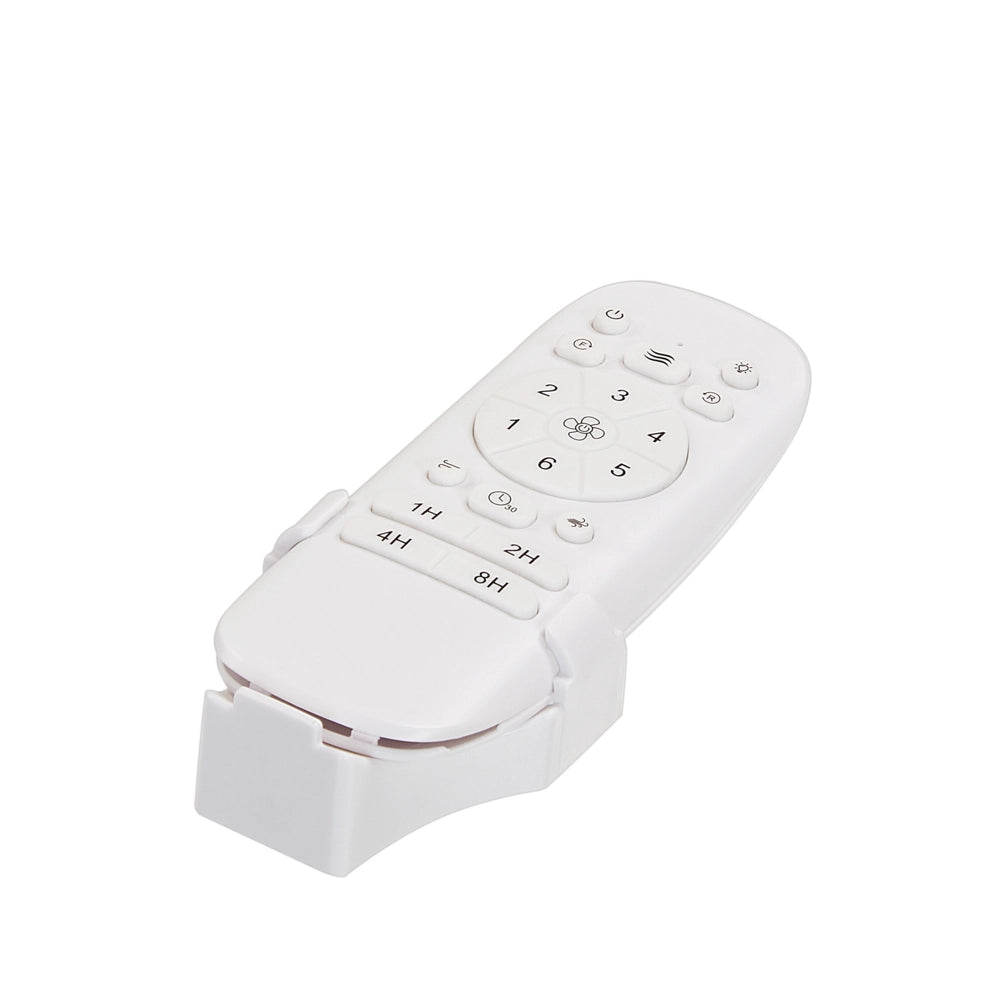 Ventilatore da soffitto in metallo nero luce telecomando 6 velocità 3 temperature 36 cm soggiorno cucina stile tradizionale