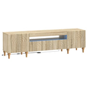 Mobile TV LED Rovere Sonoma Legno ingegnerizzato 896247