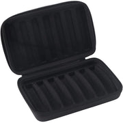 Cassa per Armonica Grande Capacità - Borsa da Portare - Borsa di Stoccaggio - Leggera - Pelle PU - Nero - Per 7 Armoniche