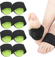 Sostegno Plantare per Uomo/Donna - Fasciite Plantare - Alleviazione del Dolore - Supporto per il Piede - 4 Paia - Sostegno per la Fascia Plantare