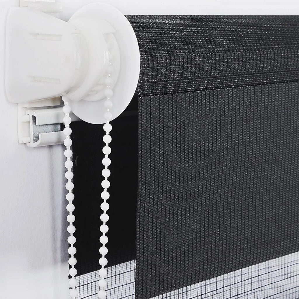 Tenda a rullo Zebra Roller Day and Night a doppio strato 75x150 Antracite 19_0000845