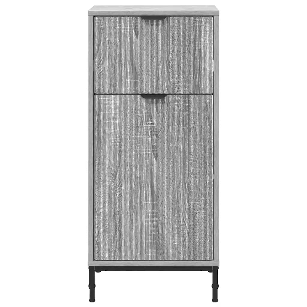 Mobile da Bagno con cassetto Grigio Sonoma 39,5 x 36 x 88 cm 883400