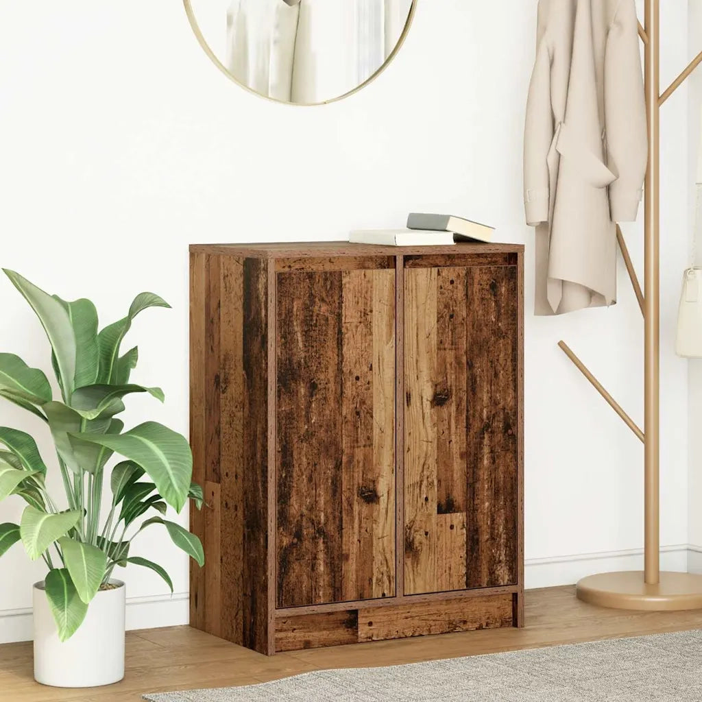 Credenza-Buffet-Armadio da cucina Legno Antico 57x34x76 cm in Legno Multistrato