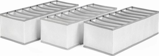 Organizzatore per cassetti - Sistema di organizzazione per cassetti, 8 riquadri