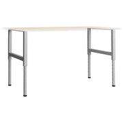 Telai per Banco da Lavoro 2 pz in Metallo 85x(69-95,5) cm Grigi CFW8602271