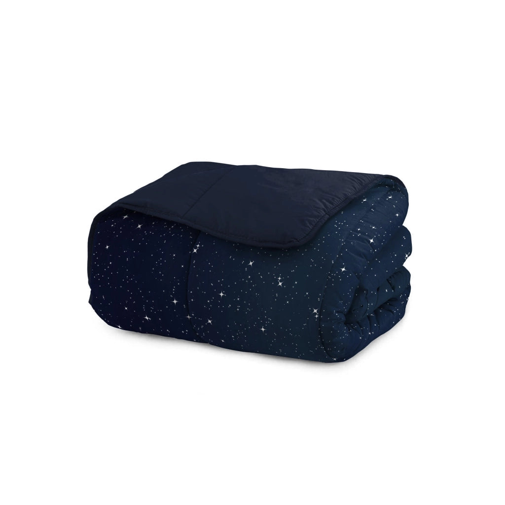 Trapunta Invernale 1 Piazza e Mezzo 180gr con Stampa in Microfibra Stars