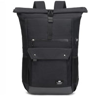 Borsa a Rollino per Uomo e Donna, Borsa per Laptop 15,6 Pollici, Grande Borsa da Viaggio per Handbagagge Aereo, Impermeabile per Scuola e Tempo Libero, Borsa da Giorno e Borsa da Cura, Borsa da Viaggio da Riprendere con Chiusura a Parete
