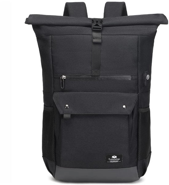 Borsa a Rollino per Uomo e Donna, Borsa per Laptop 15,6 Pollici, Grande Borsa da Viaggio per Handbagagge Aereo, Impermeabile per Scuola e Tempo Libero, Borsa da Giorno e Borsa da Cura, Borsa da Viaggio da Riprendere con Chiusura a Parete