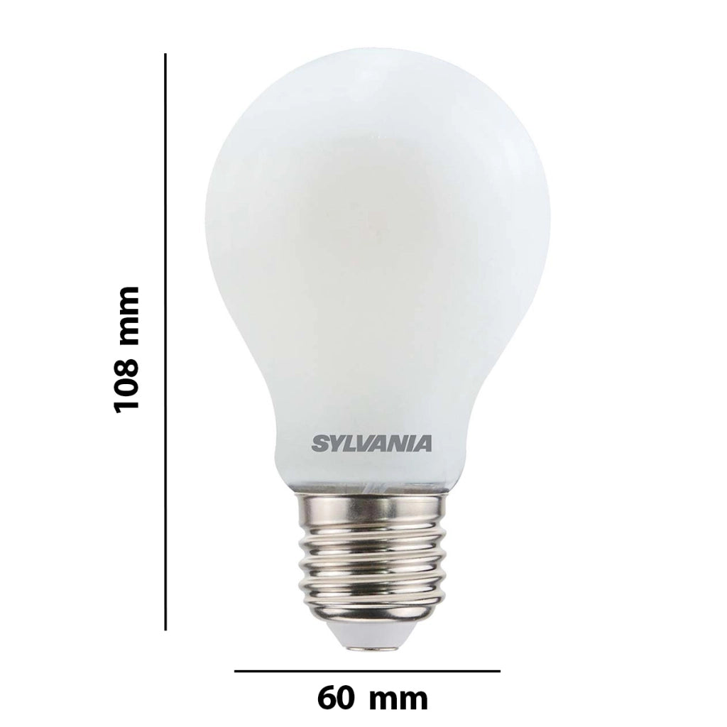 Lampadina LED a Filamento 7W 806lm Attacco E27 Forma GLS Dimmerabile V5 Bianco Sylvania