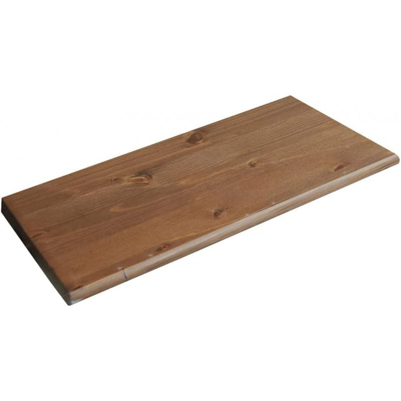 Mensola in legno Mercurio verniciato noce 1,8x16x36 | Eleganza e funzionalità per ogni angolo