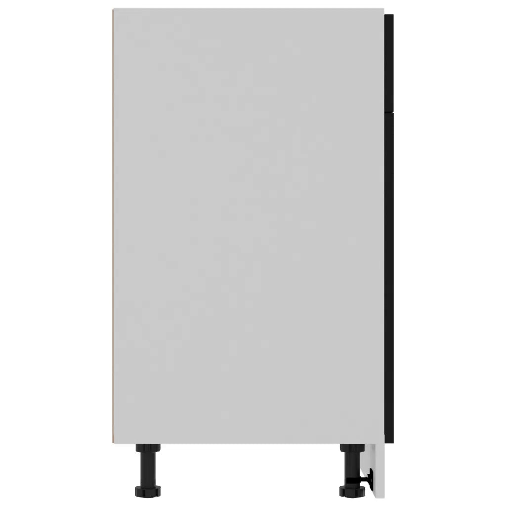 Mobile Inferiore Cassetto “Lyon” Nero 80x46x81,5 cm 801237