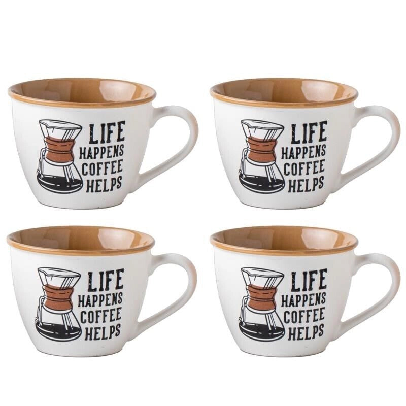 MAURY'S TAZZA DEISGN CAFFE DA 550 CC IN DISEGNO ASSORTITO
