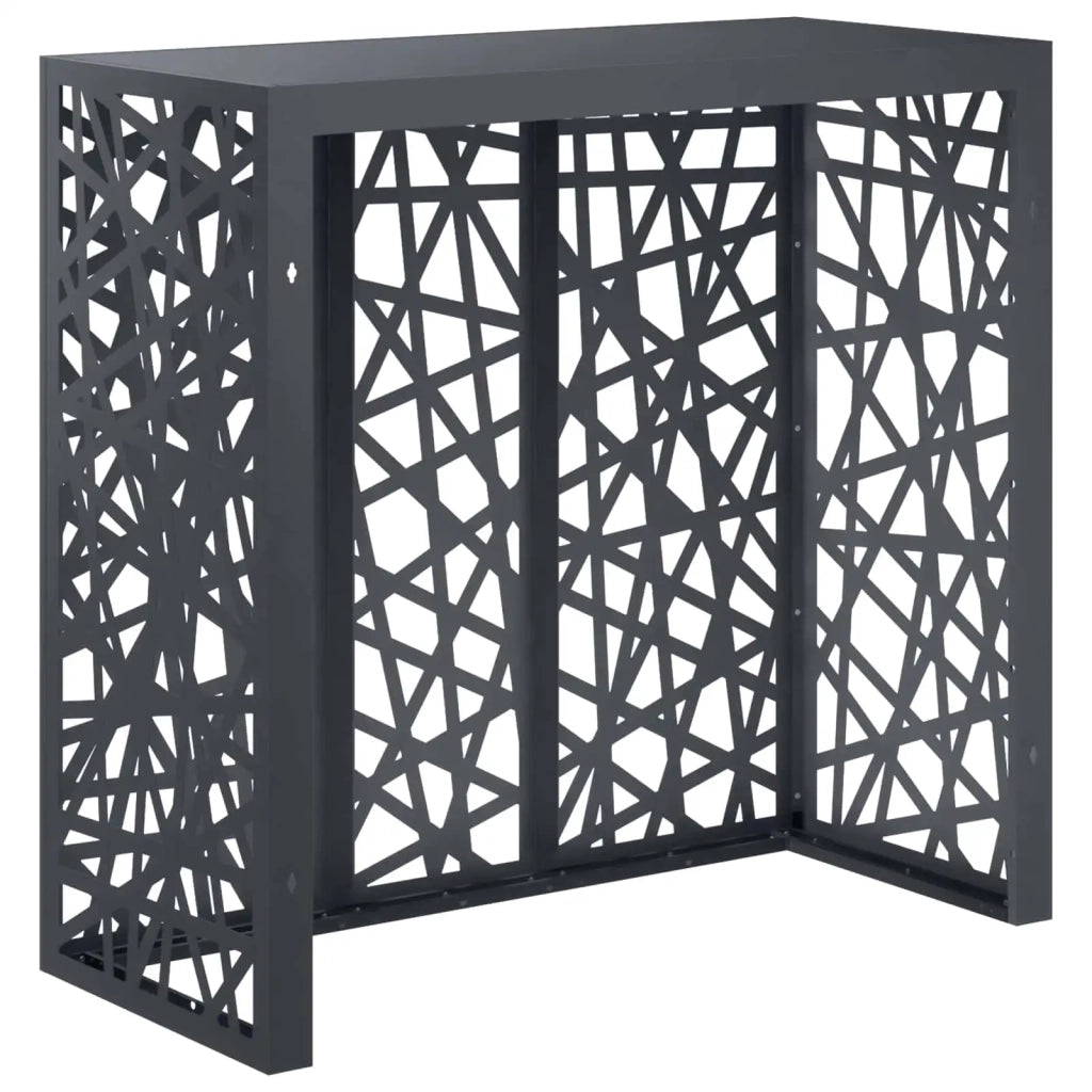 Copertura per condizionatore d'aria Antracite 110 x 50 x 105 cm 8014173
