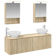 Set di Armadi da Bagno 5 pcs Rovere Sonoma Legno ingegnerizzato 3406481