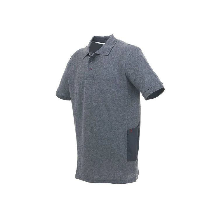 POLO GAP MANICA CORTA SLIM FIT  tg.L  grey meteorite    UPOWER