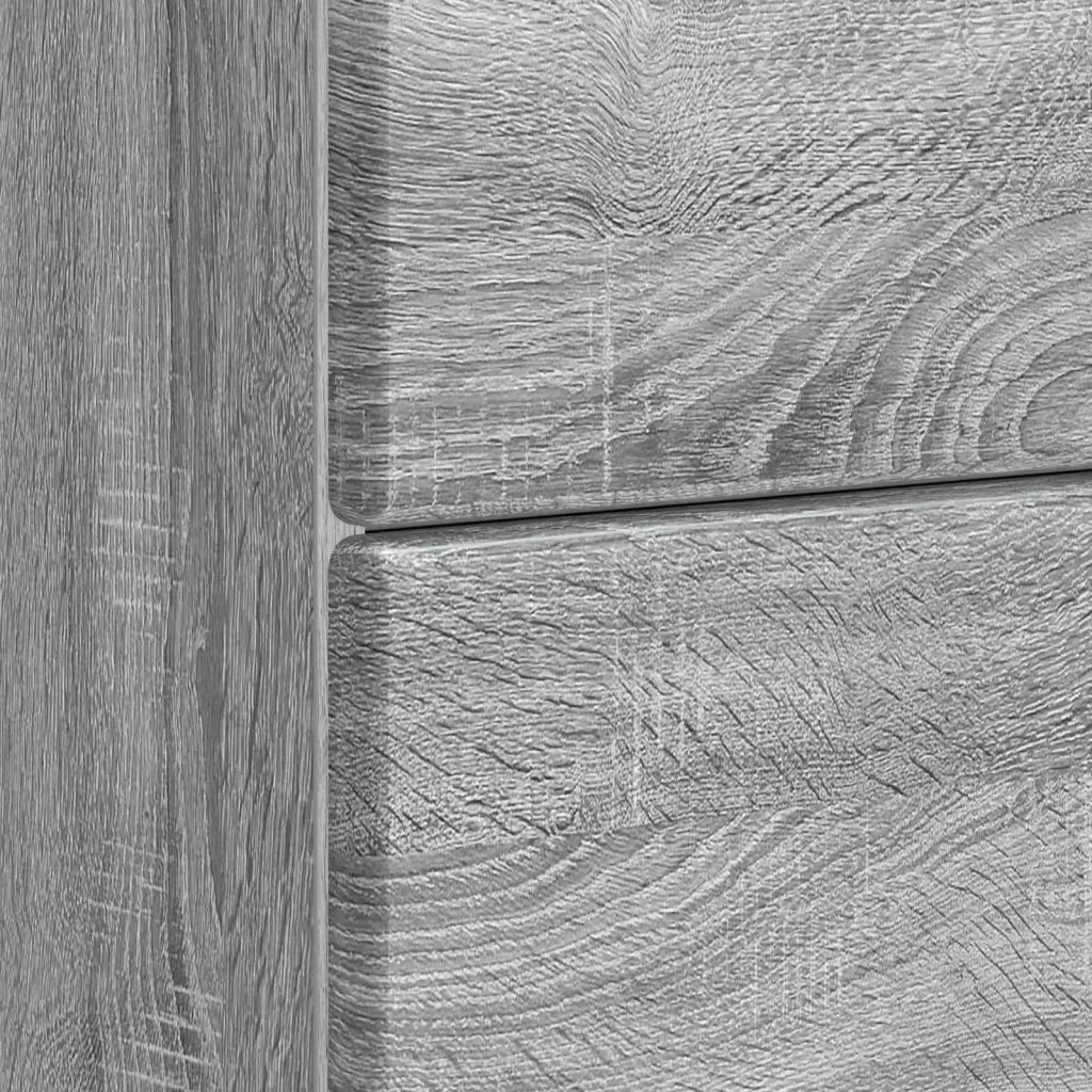Armadio da Notte Grigio Sonoma 62 x 34,5 x 47,5 cm 895471