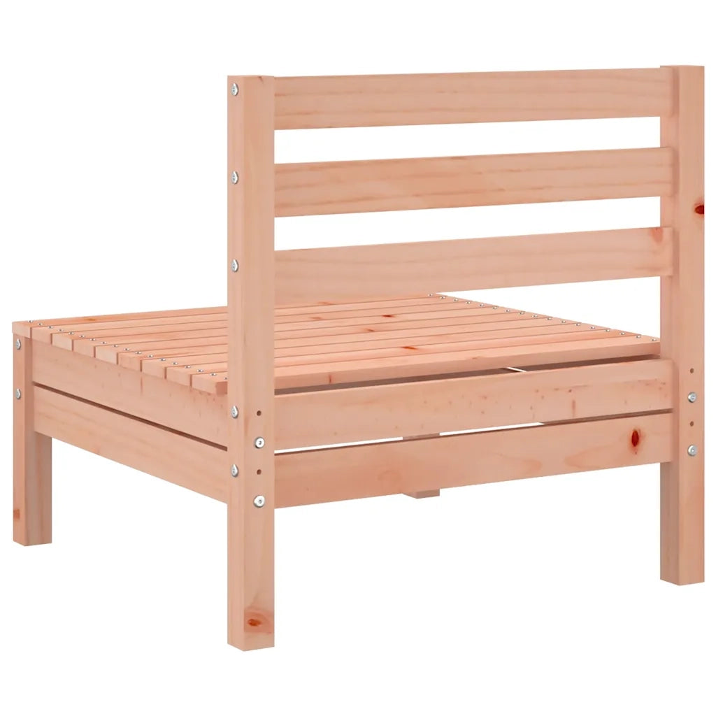 Divano da esterno-Divani Senza Braccioli da Giardino 4pz Legno Massello Douglas