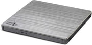 Letto/Scritto Esterno Portatile DVD Slim 8x Velocità di lettura/scrittura USB 2.0 per Laptop Windows Mac OS Argento