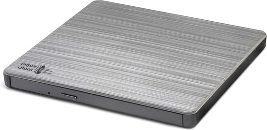 Letto/Scritto Esterno Portatile DVD Slim 8x Velocità di lettura/scrittura USB 2.0 per Laptop Windows Mac OS Argento