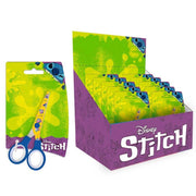 Trade Shop - Set 24pz Forbici Scuola Decoro Stitch Per Scuola Tempo Libero Cancelleria Bambini 961556 -
