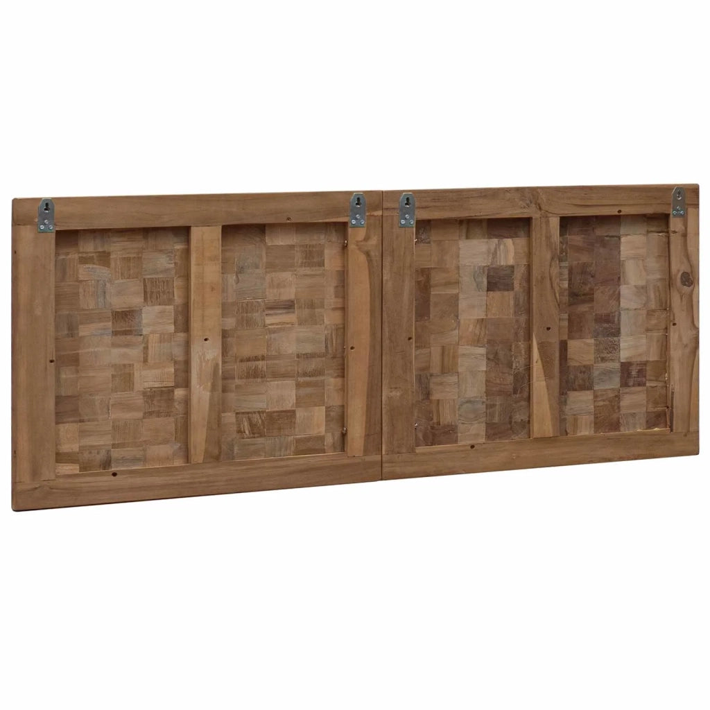 Testiera | Testata Naturale Legno di teak solido