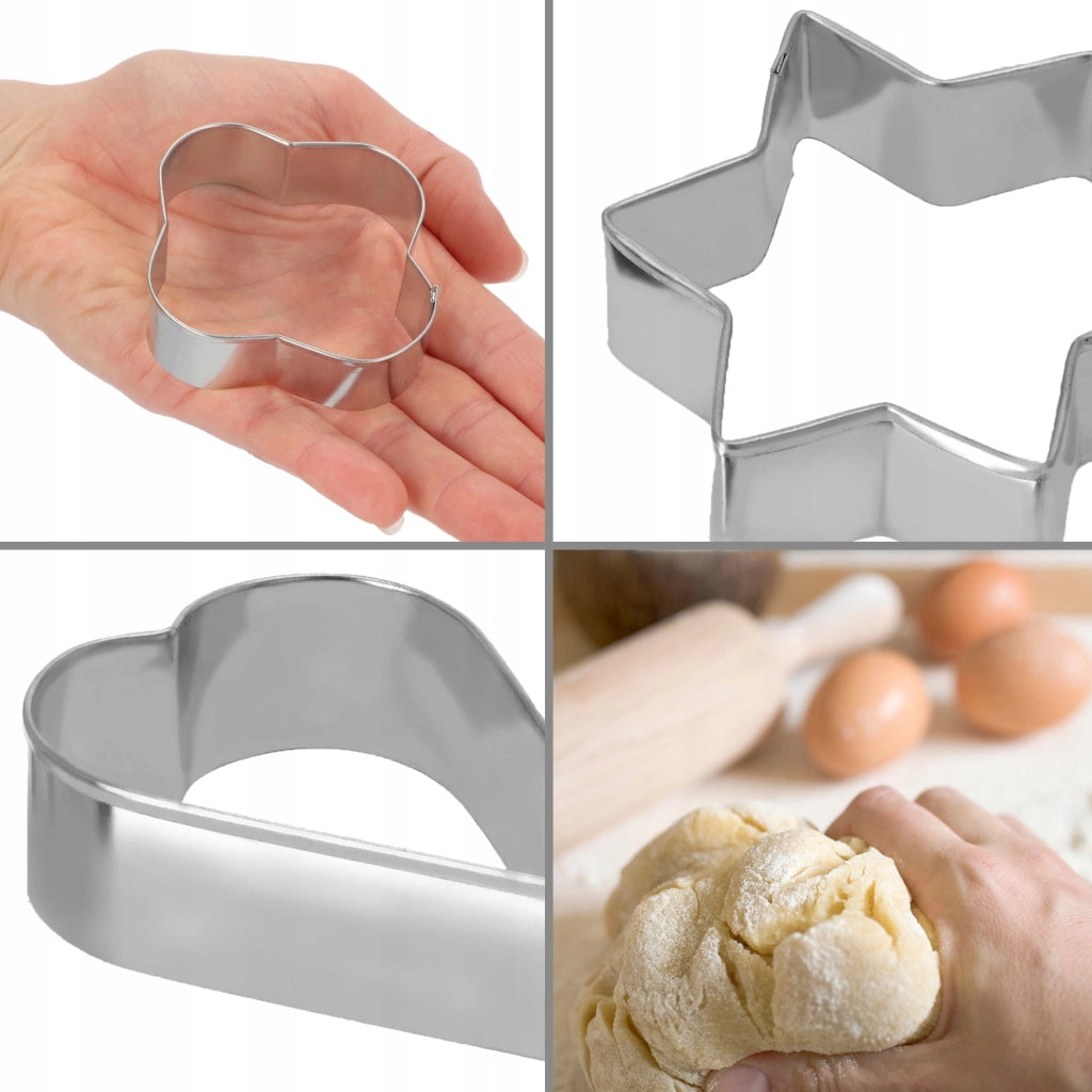 Set di 5 stampini per biscotti di pan di zenzero KADAX per Natale