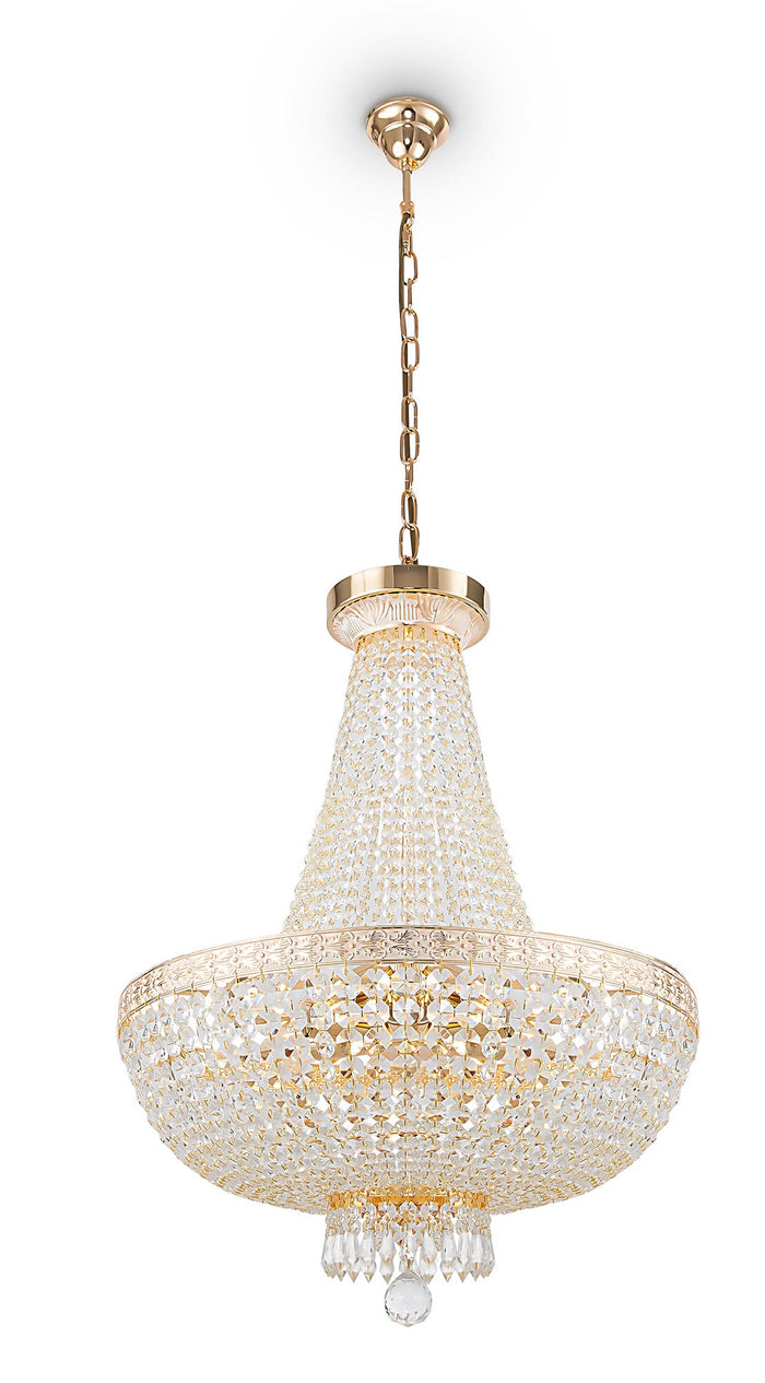 Lampadario Royal Classic in Metallo Bella Oro