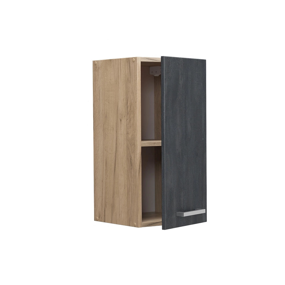 Vicco Pensile da cucina Calcestruzzo nero 30 cm