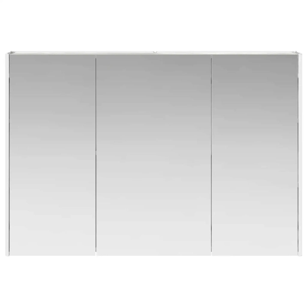 Mobiletto per specchio da bagno Grigio cemento