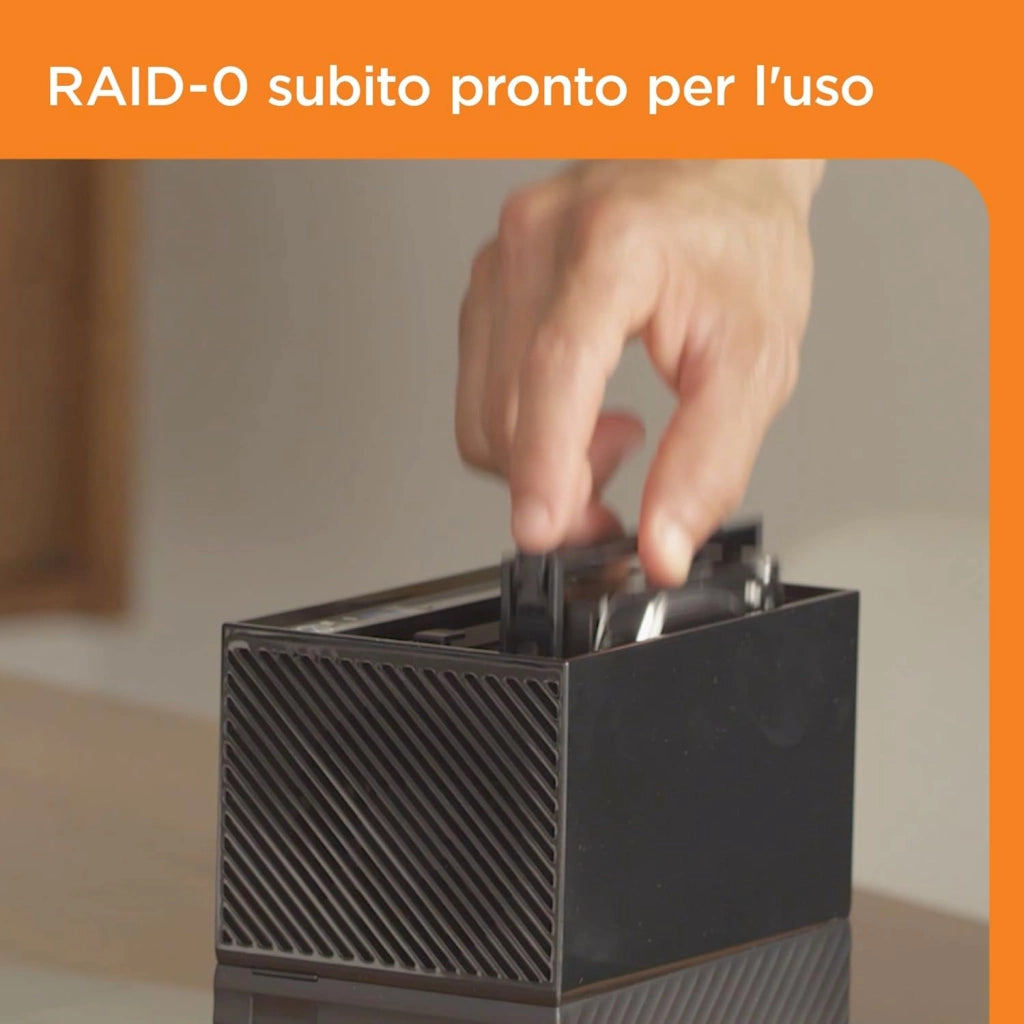 28TB My Book Duo Hard Disk Esterno per Desktop RAID, USB-C/USB 3.2 Gen 1, Protezion con password, Software per la gestion e il backup, RAID 0/1, JBOD, Formatto per Windows and MacOS, Nero
