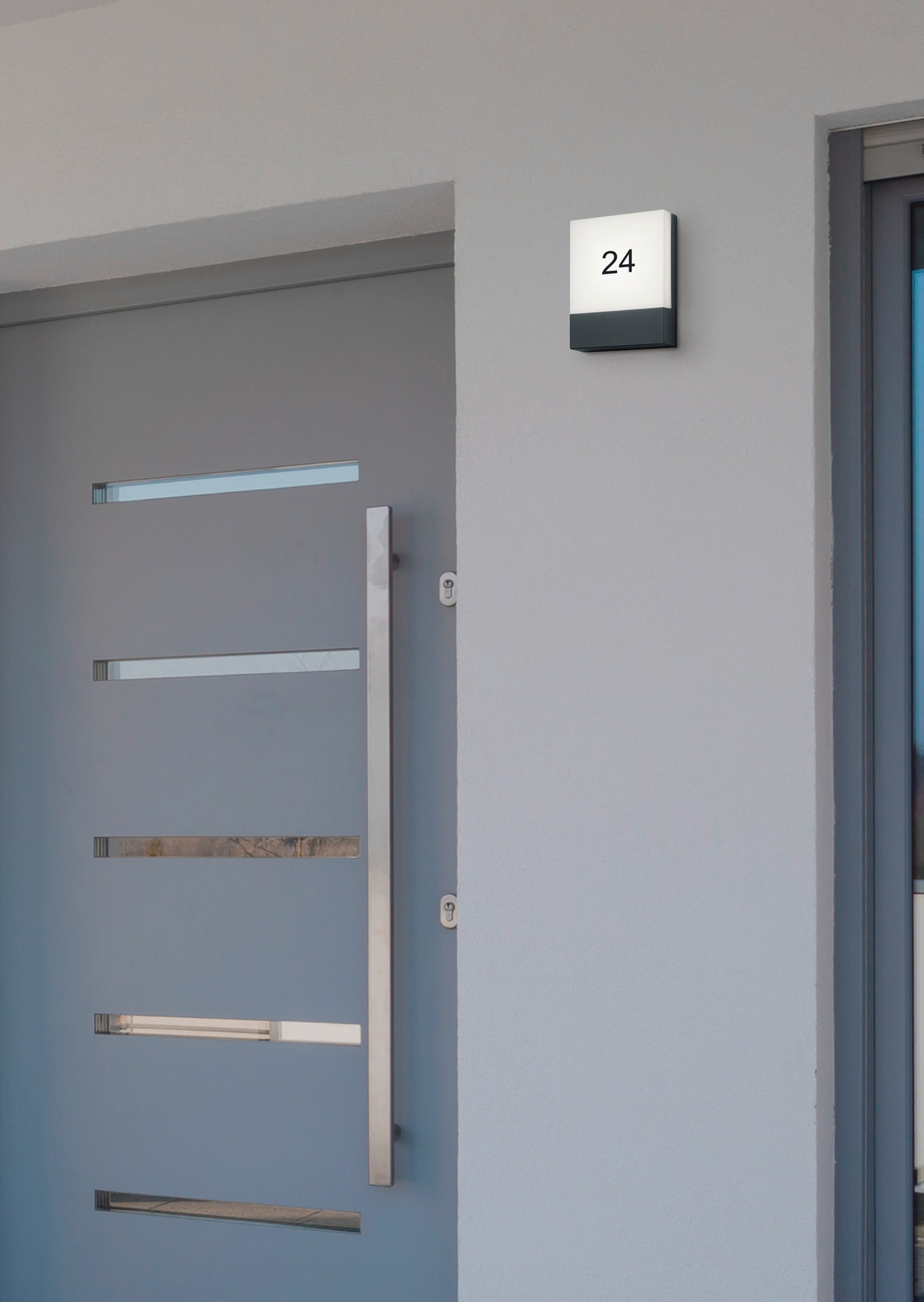 Applique da Esterno a LED in Pressofusione di alluminio Antracite