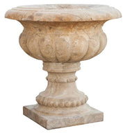 Biscottini VASO FESTONATO INVECCHIATO IN PIETRA conca festonata giardino Offerta Speciale