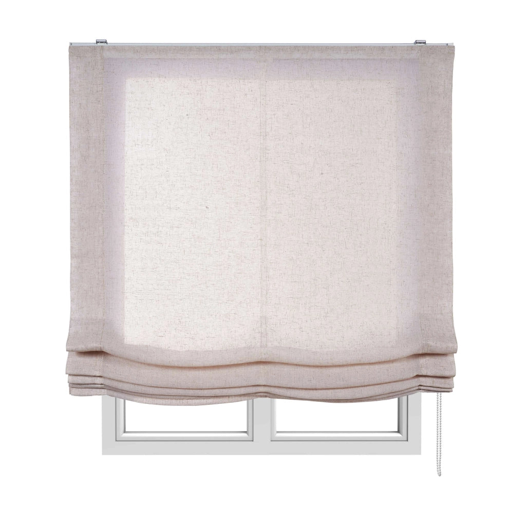 Tenda a Pacchetto Senza Astine Beige 60x175 cm