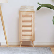 Anta con Design a Lamelle 61,5x29,5 cm in Legno di Pino 4015888