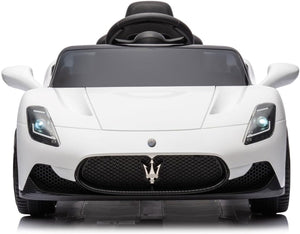 Macchina Elettrica per Bambini Licenza Ufficiale Maserati 10,8V 5Ah Bianco
