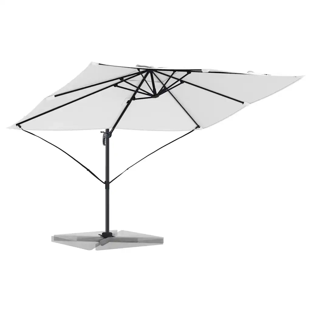 Ombrellone Sabbia 351 x 250 x 260 cm Poliestere e Alluminio 42003343