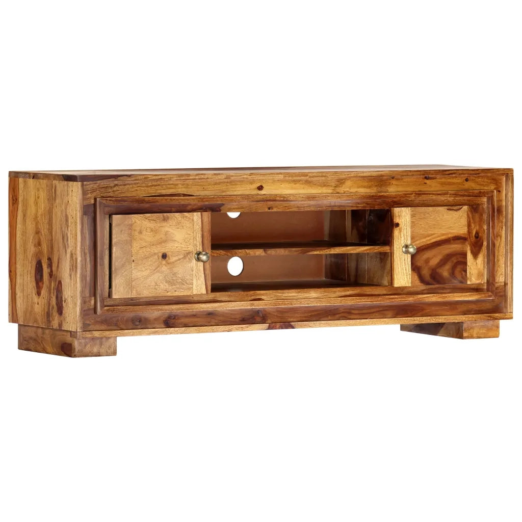 Mobile Porta TV 118x30x40 cm in Legno Massello di Acacia 248000