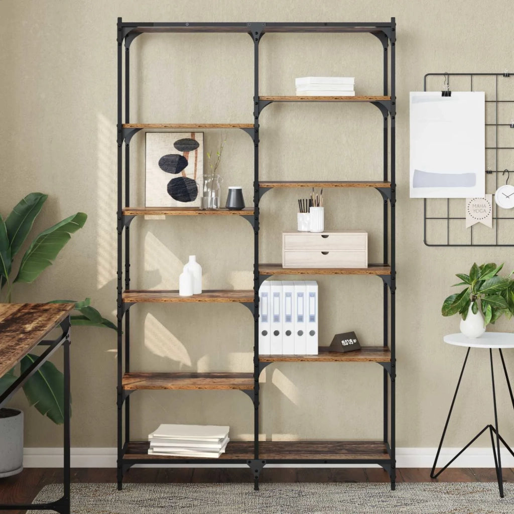 Libreria Legno vecchio 100 x 32 x 170 cm Legno multistrato