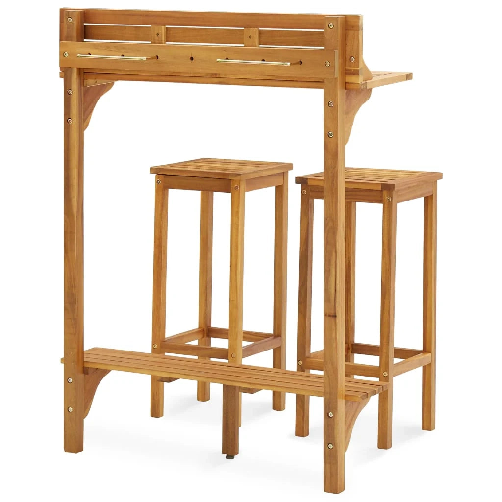 Set da bar per balcone in legno massello di acacia 3 pezzi 02_0013358