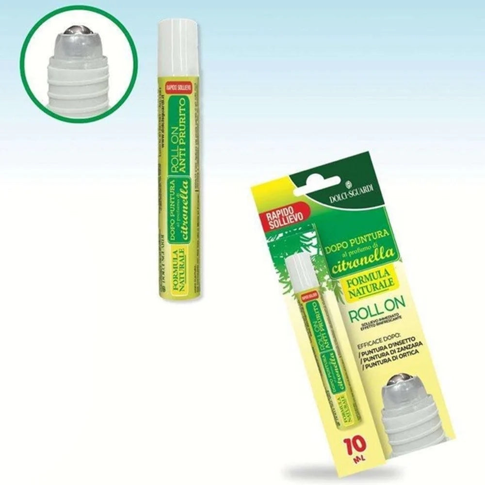 Trade Shop - Set 24pz Penne Roll-on Anti Prurito Dopo Puntura A Citronella 10ml Rapido Sollievo 015815 -