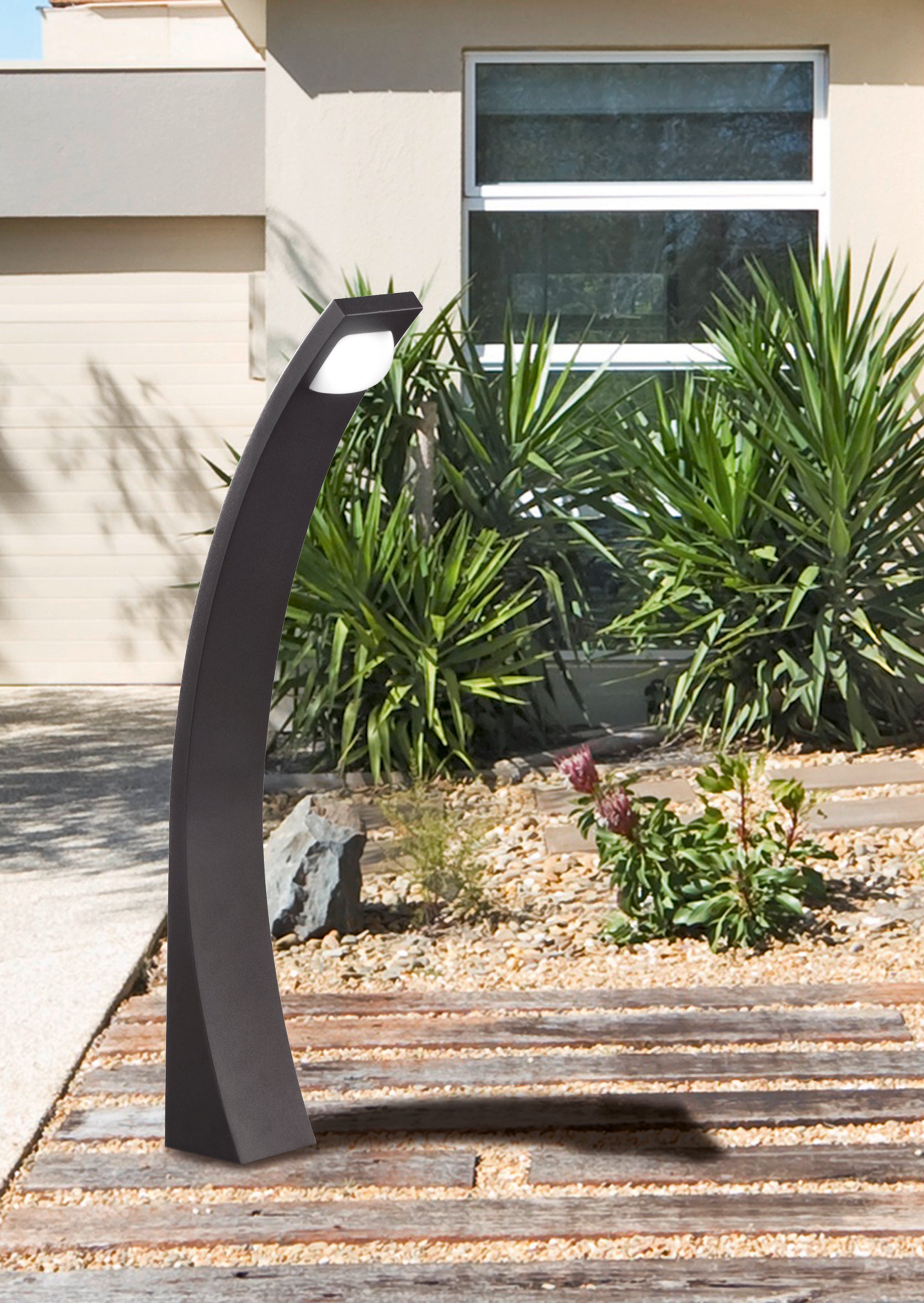 Palo da Esterno a LED in Pressofusione di alluminio Antracite