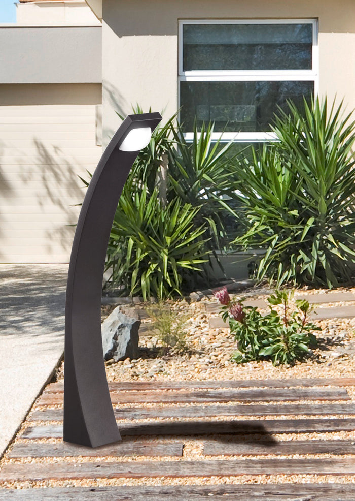 Palo da Esterno a LED in Pressofusione di alluminio Antracite