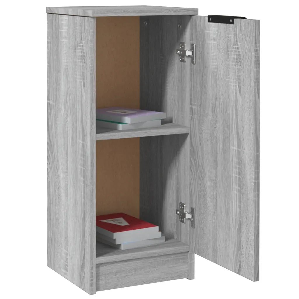Credenza Grigio Sonoma 30x30x70 cm in Legno Multistrato 817008