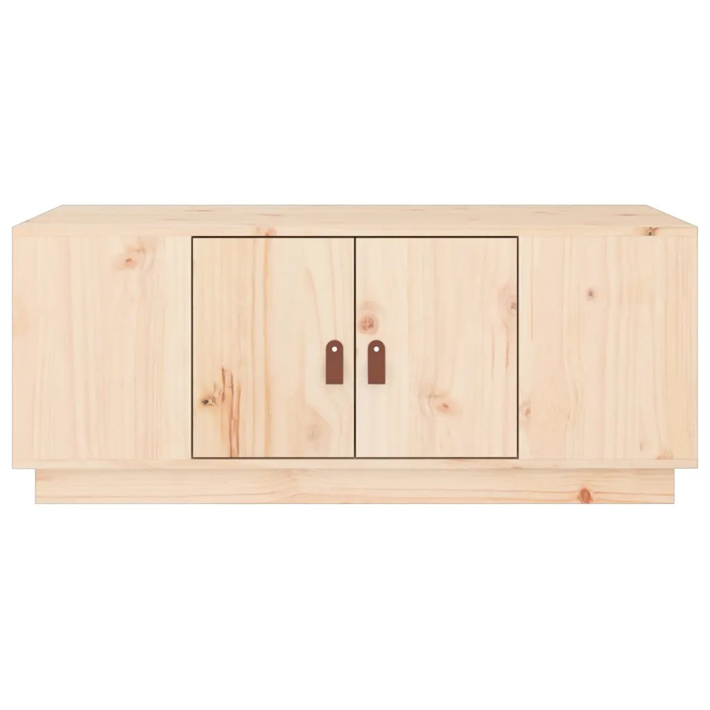 Tavolino da Salotto 100x50x41 cm in Legno Massello di Pino 818255
